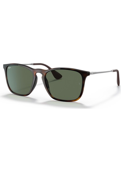 Rb 4187 71071 54 Chris Unisex Kahverengi Güneş Gözlüğü