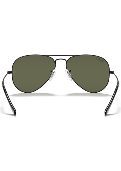 3025 002/58 58 Unisex Güneş Gözlüğü Aviator Polarize modelleri
