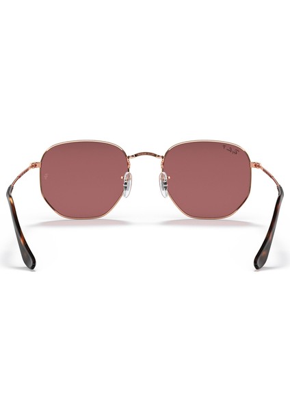 RB3548n 9202/AF 51 Unisex Güneş Gözlüğü Hexagonal Polarize modelleri