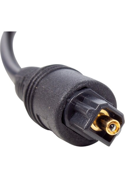 15 Metre Optik Ses Kablosu 🎧 Toslink SPDIF Dijital Fiber Bağlantı Kablosu – Siyah