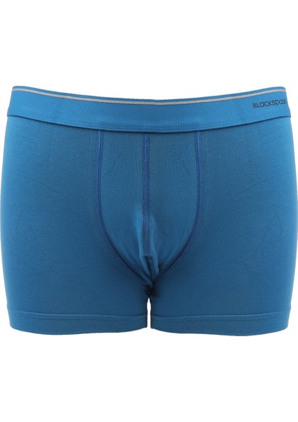 9670 ERKEK TENDER COTTON SHORTY 3 LÜ LACİVERT-MAVİ -İNDİGO BOXER