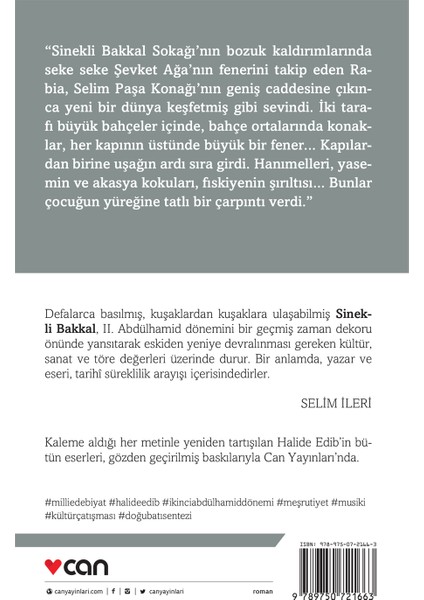 Sinekli Bakkal - Halide Edib Adıvar