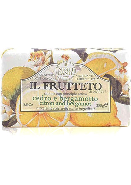 Sabun IL Frutteto Limon ve Bergamot Vegan Bakım 250 g