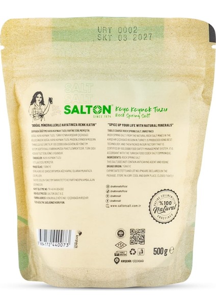 Salton Kaya Kaynak Tuzu Doypack 500 gr fiyatları