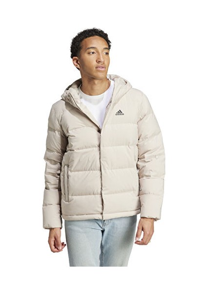 AHY3934 Adidas Helıonıc Ho Jkt Erkek Mont Krem modelleri