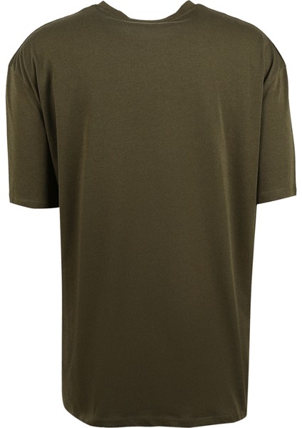 Bisiklet Yaka Baskılı Haki Erkek T-Shirt TC9010BASIC fiyatları