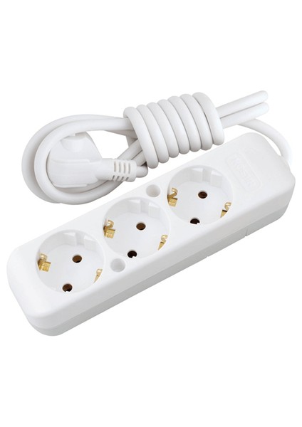 Ekopriz 3 Metre Kablolu Üçlü Grup Priz Üçyol modelleri