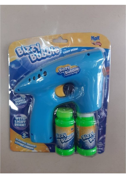 Elite Otomatik Işıklı Büyük Pilli Köpük Baloncuk Tabancası 1 Adet