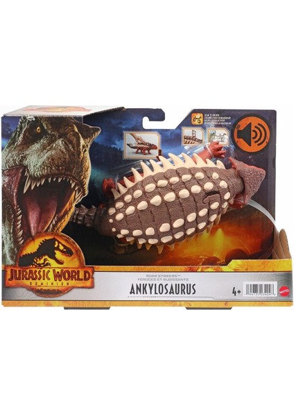 Elite Jurassic World Vahşi Dinozor Figürü Ankylosaurus HDX36 1 Adet