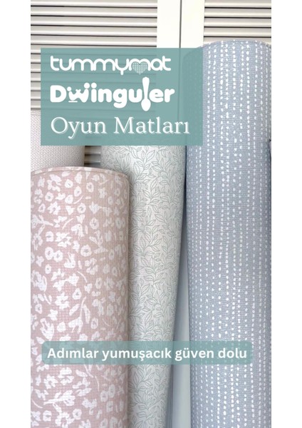 Elite Dwinguler Scandi Collage - Çift Taraflı Premium Dolgulu Oyun Matı 210CMX140CMX1,3CM 1 Adet fiyatları