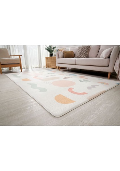 Elite Dwinguler Scandi Collage - Çift Taraflı Premium Dolgulu Oyun Matı 210CMX140CMX1,3CM 1 Adet indirimleri