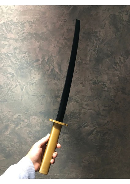 Elite Yoriichi Sword Kılıç Demon Slayer 75 cm Katlanabilir Sağlam Plastik Açılıp Kapanabilen Katana 1 Adet