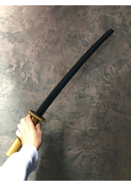 Elite Yoriichi Sword Kılıç Demon Slayer 75 cm Katlanabilir Sağlam Plastik Açılıp Kapanabilen Katana 1 Adet