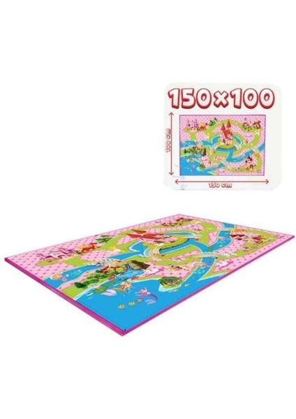 Elite 05-732 Oyun Halısı Prenses 150X100 cm 1 Adet