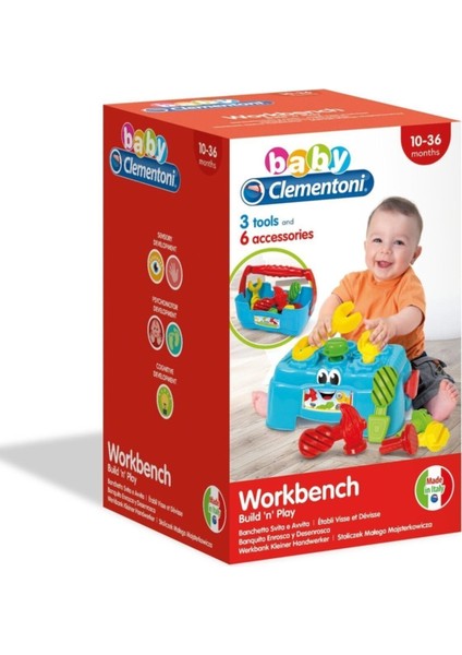 Elite 17042 Baby Clementoni Çalışma Tezgahı / 10-36 Ay 1 Adet