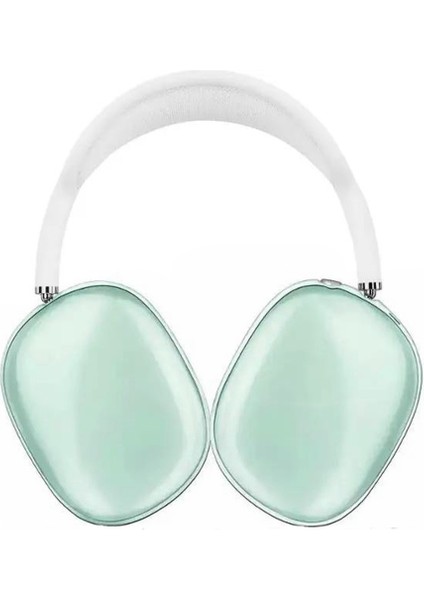 Airpods Max Uyumlu Kulaklık Kılıfı Silikon SF22 Yeşil