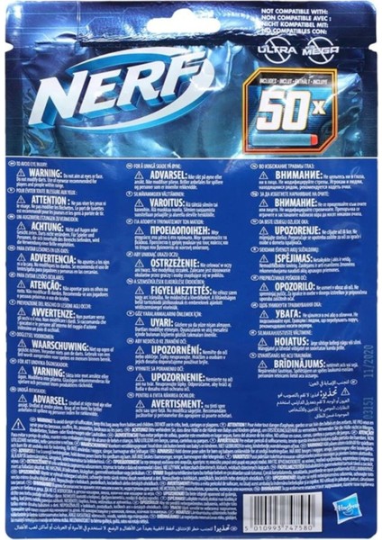 Elite Nerf Elite 2.0 50 Dart Yedek Paketi, 50 Resmi Nerf Elite 2.0 Dart Içerir, Tüm Nerf Elite Atıcılarla 1 Adet fırsatları