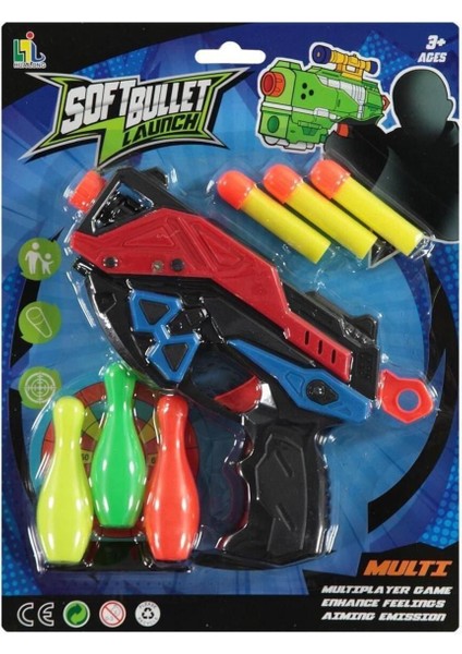 Elite Dart Atan Tabanca Seti Siyah 1 Adet