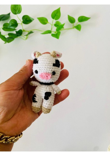 Elite Amigurumi Inek Anahtarlık 1 Adet