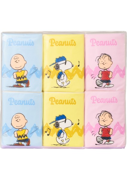 Snoopy Kokusuz Kağıt Mendil 7Yp. (12 Adet)