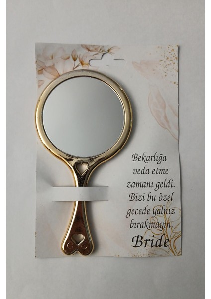 Gold Ayna Bride To Be Bekarlığa Veda Parti Aksesuarı fiyatları