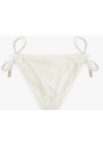 Boncuk Detaylı Ipli Kroşe Bikini Altı fiyatları