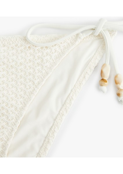 Boncuk Detaylı Ipli Kroşe Bikini Altı modelleri