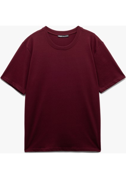 Bisiklet Yaka Regular Fit Pamuklu Kısa Kollu Tişört fırsatları