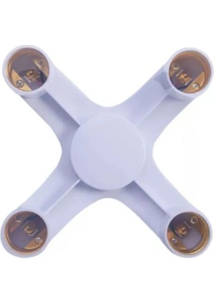 Alitech E 27 4'lü Duy - Duy Çoklayıcı - Duy Çoğaltıcı - 1 In 4 E 27 Duy