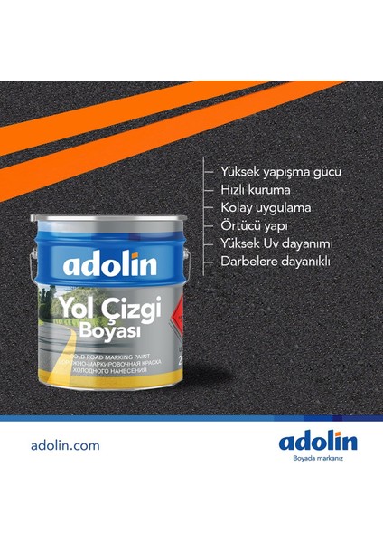 Yol Çizgi Boyası Ral 3020 Kırmızı 3 Kg fiyatları