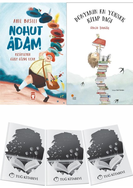 Nohut Adam ve Dünyanın En Yüksek Kitap Dağı + Hediyeli