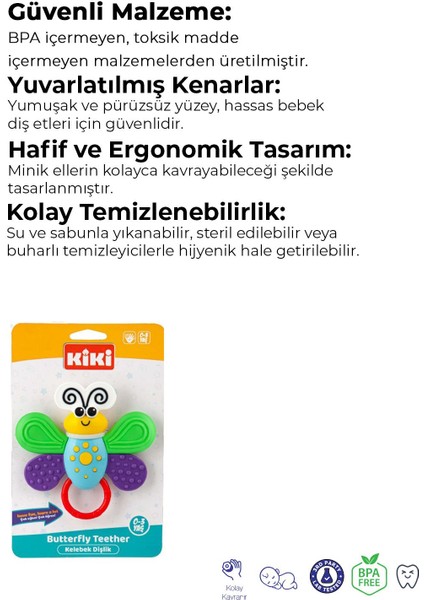 Elite Kelebek Diş Kaşıyıcı, Dişlik 1 Adet
