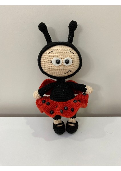 Elite Amigurumi Oyuncak Uğur Böceği 1 Adet