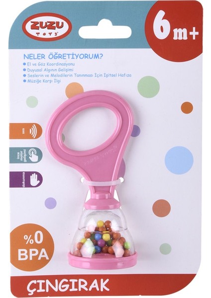 Elite Oyuncak Bebek Çıngırağı Çıngır Kartelada 04033 1 Adet