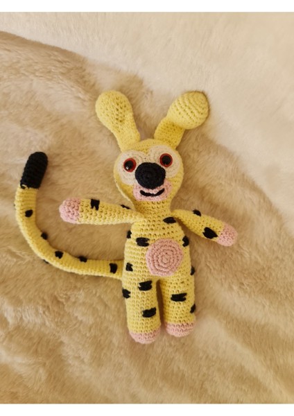 Elite Amigurumi Oyuncak Örgü Marsupilami 1 Adet