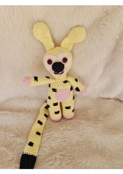 Elite Amigurumi Oyuncak Örgü Marsupilami 1 Adet