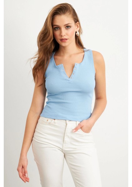 Kadın Bebe Mavi Patlı Kaşkorse Bluz MK02 fırsatları