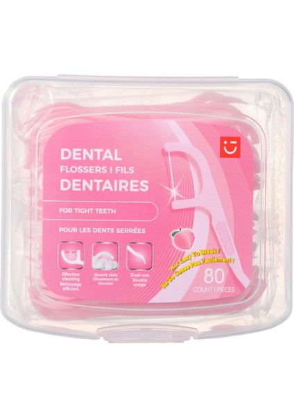 Kürdan Tipi Şeftali Aromalı Diş Ipi (80 Adet) fiyatları