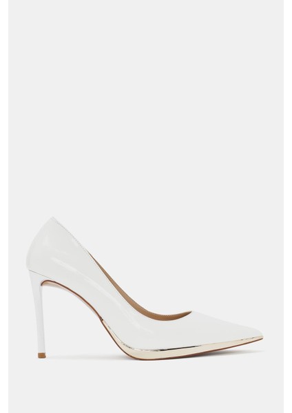 Carly Kadın Beyaz Ince Topuklu Ayakkabı