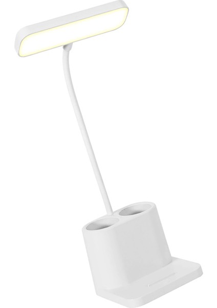 Kalemlikli LED Masa Lambası 3 Renk Dokunmatik Kontrol Kademesiz Parlaklık Ayarlanabilir Telefon Standlı Küçük Masa Lambası Çalışma Için Tak ve Çalıştır Sürümü (Yurt Dışından) modelleri