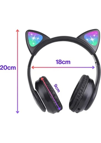Stn-28 Rgb Bluetooth 5.0 Kulaküstü Çocuk Kulaklığı
