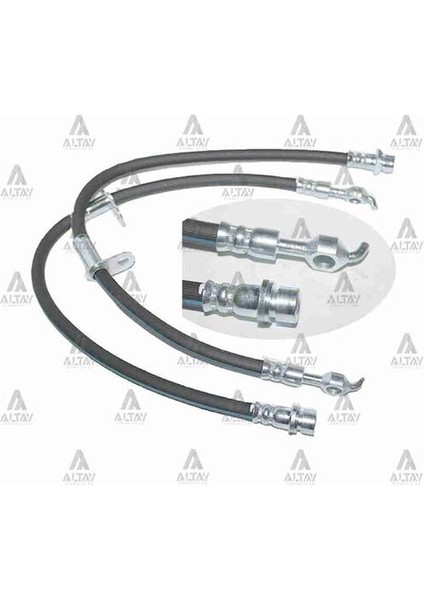 04109 Hortum Fren Yaris 06-11 Ön