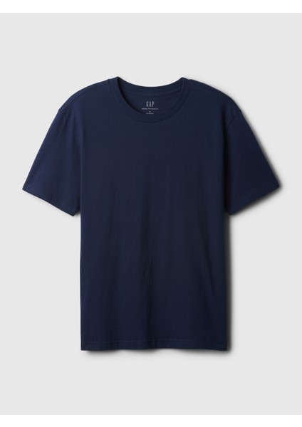 Erkek Koyu Mavi Original T-Shirt indirimleri