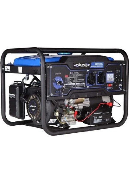 DBJ3800E 3.5 Kva Marşlı Benzinli Monofaze Jeneratör