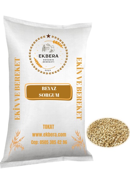 Beyaz Sorgum - Taneli - 1 kg