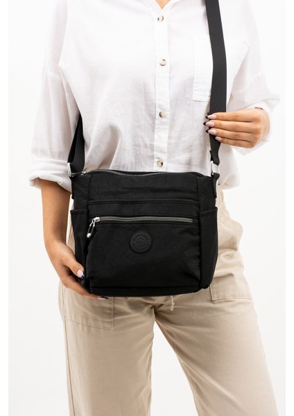 Kadın Çok Gözlü Suya Dayanıklı Paraşüt Kumaş Ayarlanabilir Çapraz Askılı Omuz Çantası fiyatları