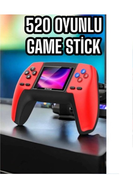 Gamepad 520 Retro Oyunlu Taşınabilir El Konsolu Atari