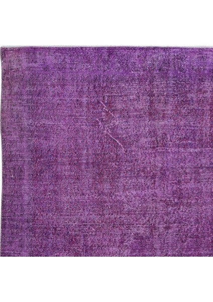 185 x 298 cm El Yapımı Mor Halı, El Dokuması Eski Halı, Yenilenmiş Türk Halısı fiyatları