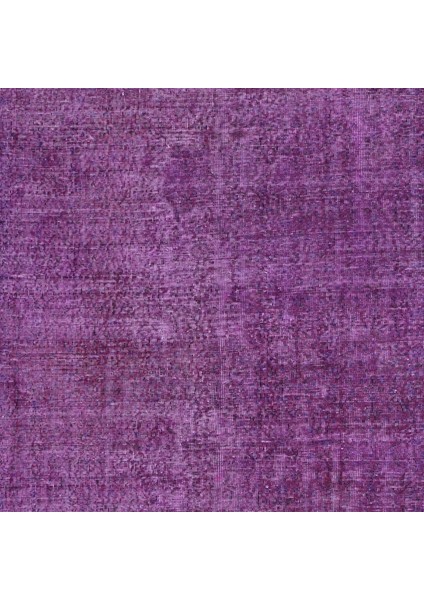 185 x 298 cm El Yapımı Mor Halı, El Dokuması Eski Halı, Yenilenmiş Türk Halısı fırsatları