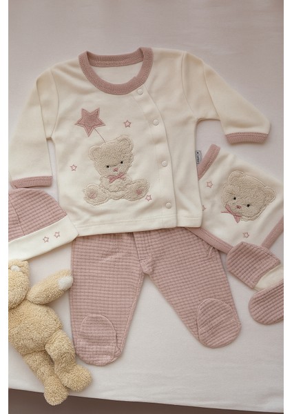 Kız Bebek Hastane Çıkış Seti